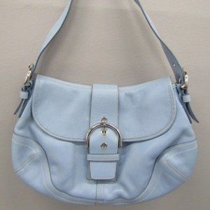 Coach (authenticated) light blue bag